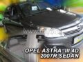 Ανεμοθραύστες για Opel Astra H (2004-2012) sedan - 4 τμχ. εμπρός και πίσω € 103,9