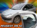 Ανεμοθραύστες για Peugeot 206 5 πορτο - 4 τμχ. εμπρός και πίσω € 103,9