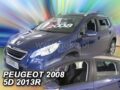 Ανεμοθραύστες για Peugeot 2008 (2013+ ) 5 πορτο - 4 τμχ. εμπρός και πίσω € 103,9