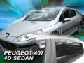 Ανεμοθραύστες για Peugeot 407 (2004+) sedan - 4 τμχ. εμπρός και πίσω € 103,9