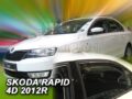 Ανεμοθραύστες για Skoda Rapid (2012+) 5 πορτο - 4 τμχ εμπρός και πίσω € 103,9