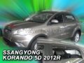 Ανεμοθραύστες για Ssangyong Korando (2012+) 5 πορτο - 4 τμχ εμπρός και πίσω € 103,9