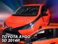 Ανεμοθραύστες για Toyota Aygo (2005-2014) 5 πορτο - 2 τμχ. εμπρός € 72,9