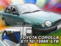 Ανεμοθραύστες για Toyota Corolla (1997-2001) 5 πορτο - 4 τμχ εμπρός και πίσω € 103,9