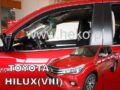 Ανεμοθραύστες για Toyota Hilux (2015+) μόνο διπλοκάμπινο - 2 τμχ εμπρός € 72,9