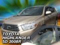 Ανεμοθραύστες για Toyota Highlander (USA) (2007+) - 2 τμχ εμπρός € 72,9