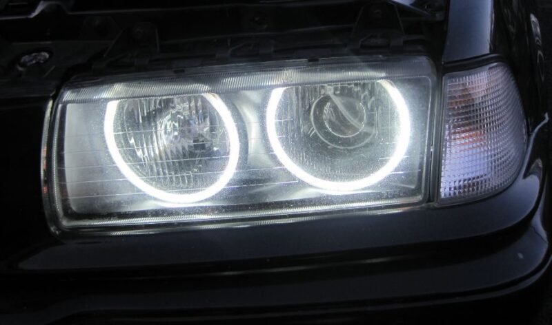 Δαχτυλίδια angel eyes για (CCFL) για BMW E36 / E38 / E39 - κίτρινο χρώμα € 28,1