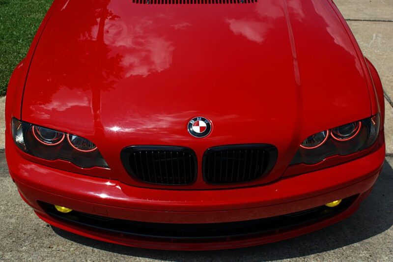 Δαχτυλίδια angel eyes για BMW E46 coupe (1998-2003) / BMW E46 Sedan, Combi (1998-2005) - κόκκινο χρώμα € 28,1