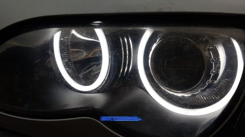 Δαχτυλίδια angel eyes lightbar design για BMW E46 coupe (2003+) - λευκά € 58,1