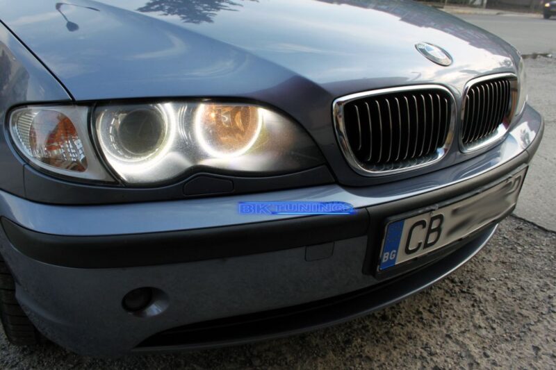 Δαχτυλίδια angel eyes για BMW E46 Compact (2001+) - με 140 led € 64,1