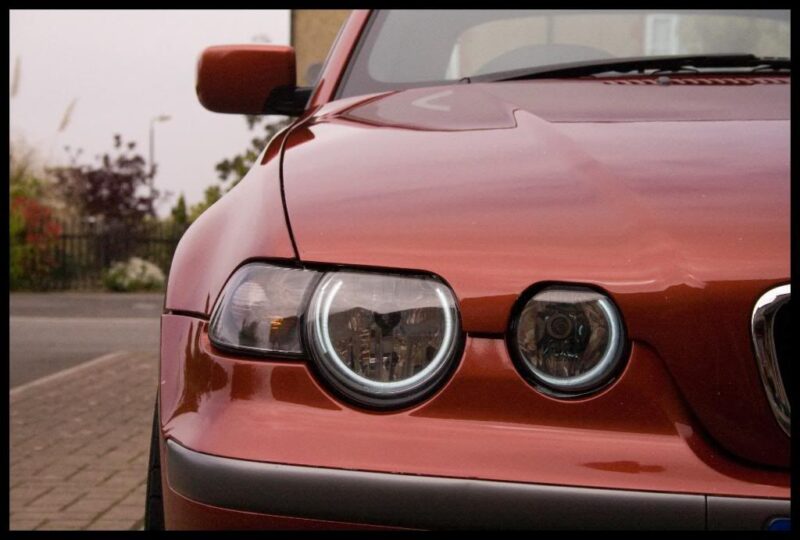 Δαχτυλίδια angel eyes CCFL για BMW E46 compact (2001+) - λευκά € 28,1