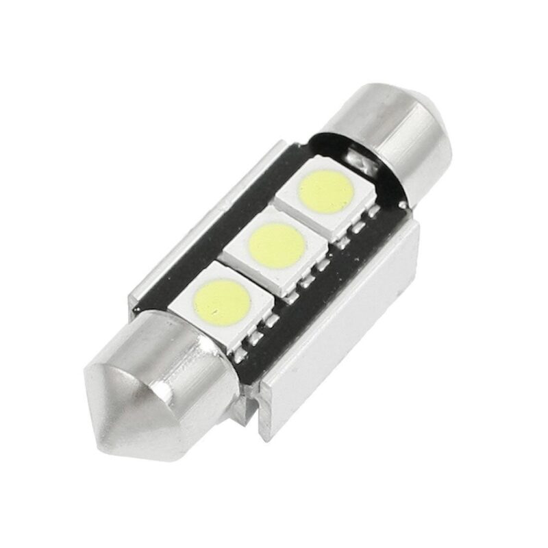 Led λάμπα για πλαφονιέρα CANBUS με 3 SMD led 36 mm - 1τμχ. € 4,7