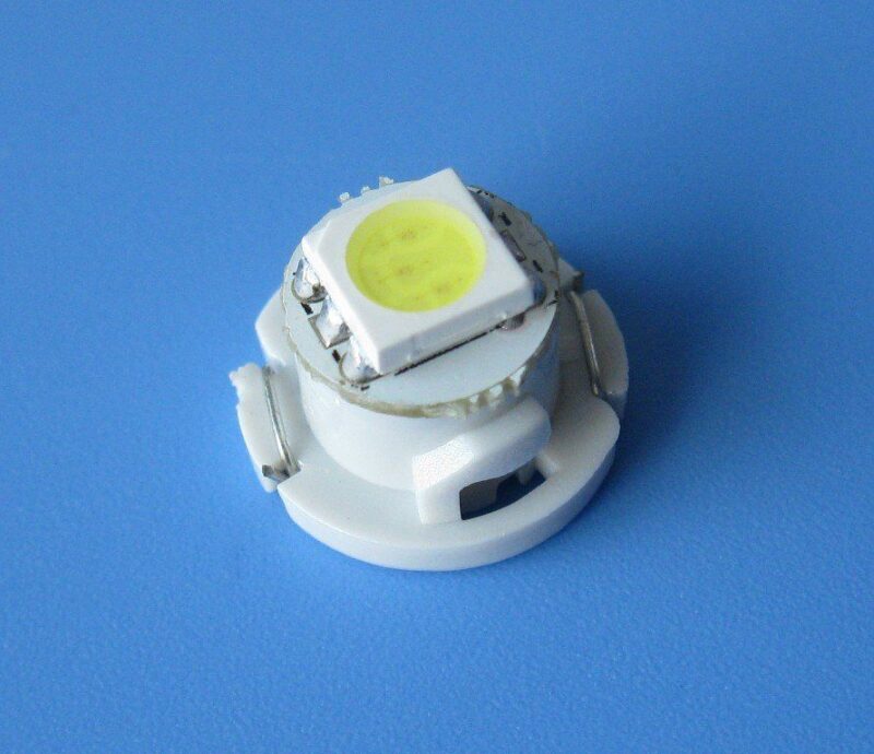 Led λάμπα τύπου T3 2W μπλε - 1τμχ. € 2,9