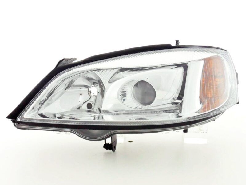 Φανάρια εμπρός για Opel Astra G (1998-2004) - chrome , χωρίς λάμπες (Η7) - σετ 2τμχ. € 193,1