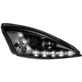 Φανάρια εμπρός led για Ford Focus (2001-2004) - μαύρα , με λάμπες (Η1) - σετ 2τμχ. € 301,1