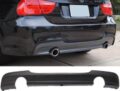 Diffuser πίσω προφυλακτήρα για BMW E90 (2005-2012) M pack - διπλό € 236,9