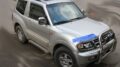 Φανάρια εμπρός angel eyes για Mitsubishi Pajero (2001-2006) - μαύρα , με λάμπες (Η1) - σετ 2τμχ. € 289,1