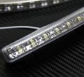 Universal led φώτα με 8 led - 2τμχ. € 18,5