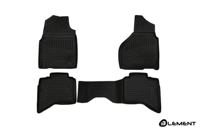 3D Λαστιχένια πατάκια για Dodge Ram 1500/2500/3500 (2012-2018) Quad cab (USA) - 4τμχ. € 80,2