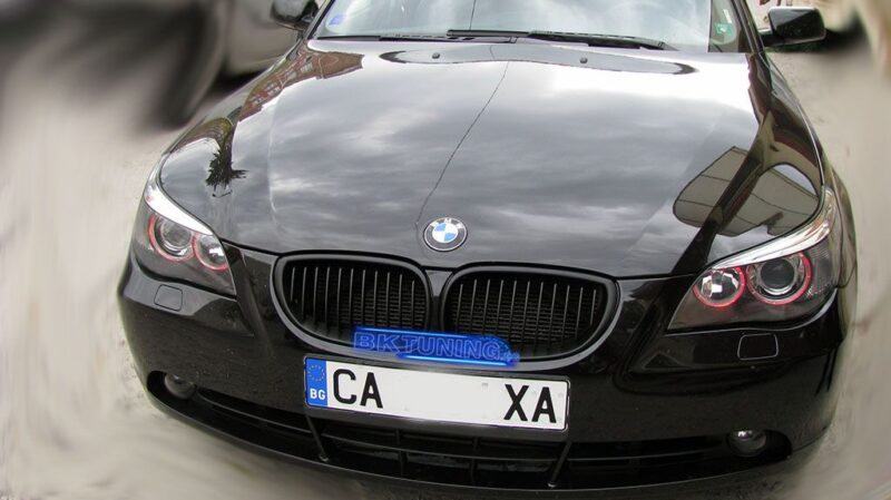 Μάσκα για BMW E60 (2003-2010) - μαύρη κυρτή 2 τμχ. € 95,9