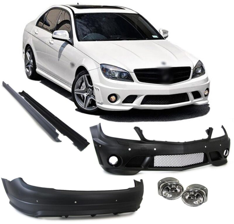 Body kit για Mercedes C- class W204 (2007-2015) C63 AMG Design - Coupe 2D € 1.502,9