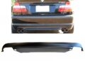 Diffuser πίσω προφυλακτήρα για BMW E46 sedan (1998-2005) - M pack - διπλό € 151,9