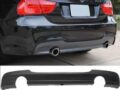 Diffuser πίσω προφυλακτήρα για BMW E90 (2005-2012) M pack - διπλό για διπλές απολήξεις € 260,9