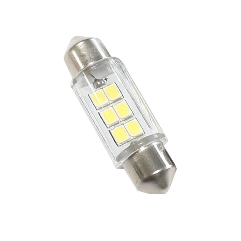 Led λάμπα για πλαφονιέρα με 6 SMD led 36 mm - 1τμχ. € 3,5