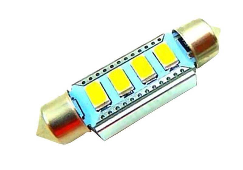 Led λάμπα για πλαφονιέρα CANBUS με 6 SMD led 5630 42 mm - 1τμχ. € 5,9