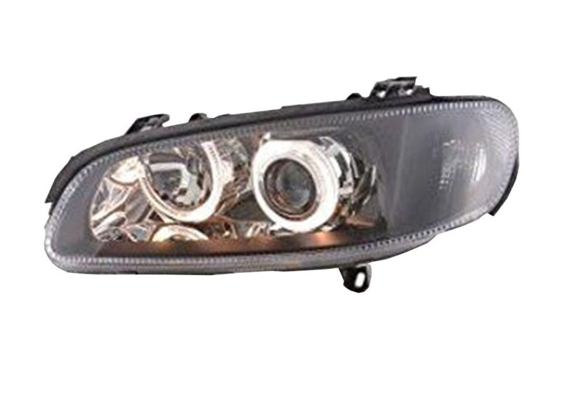 Φανάρια εμπρός angel eyes για Opel Omega B (1994-1999) - μαύρα , χωρίς λάμπες (Η7) - σετ 2τμχ. € 265,1