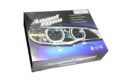 Δαχτυλίδια angel eyes για BMW E90 - U-Design Crystal λευκά € 128,3