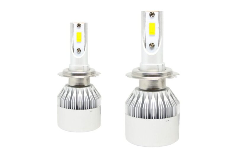 Led λάμπες Η7 για μεσαία ή μεγάλα φώτα 7600 lumen , 36 Watt - COB 6000K - 2τμχ. € 35,9