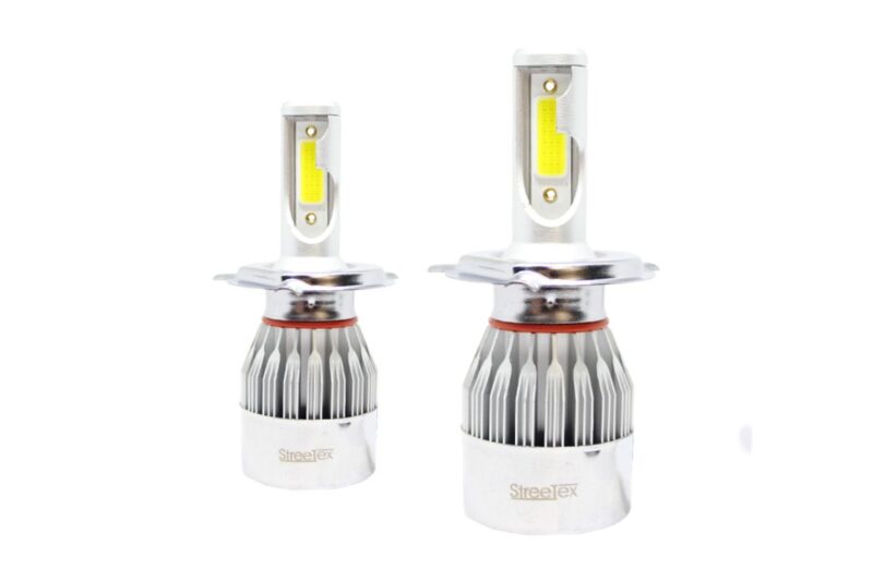 Led λάμπες H4 για μεσαία και μεγάλα φώτα 7600 lumen , 36 Watt - COB 6000K - 2τμχ. € 43,1