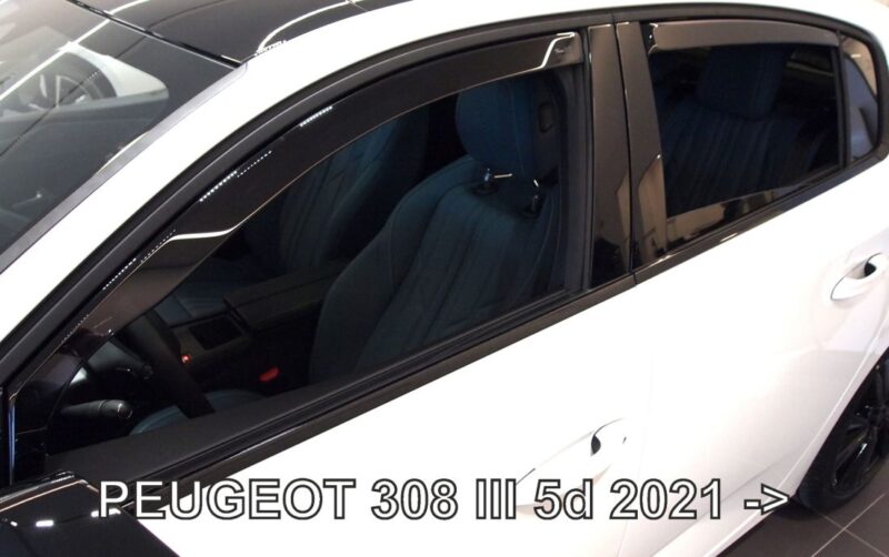 Ανεμοθραύστες για Peugeot 308 (2021+) 5 πορτο - 4τμχ. εμπρός και πίσω € 103,9