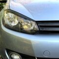 Φρυδάκια φαναριών για Volkswagen Golf 6 (2008-2013) - μαύρα γυαλιστερά € 42,9