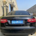 Αεροτομή πορτ μπαγκάζ για Audi A6 C6 (2004-2011) - μαύρη γυαλιστερή € 130,9