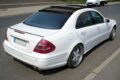 Αεροτομή πίσω παρμπρίζ για Mercedes W211 E-Class (2003-2007) - μαύρη γυαλιστερή € 142,9