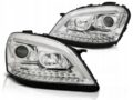 Φανάρια εμπρός led για Mercedes ML W164 (2005-2008) chrome με τρεχούμενο φλας - σετ 2τμχ. € 664,7