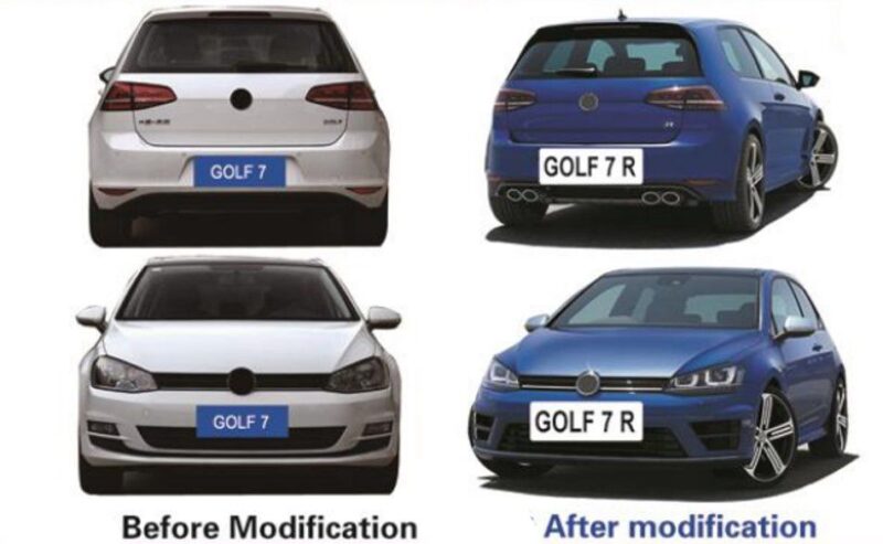 Body kit για Vw Golf 7 - R20 Design € 1.709,9