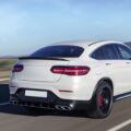 Αεροτομή πορτ μπαγκάζ για Mercedes GLC W253 (2016-2018) coupe - μαύρη γυαλιστερή € 165,9