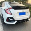 Αεροτομή πορτ μπαγκάζ για Honda Civic Hatchback (2016-2020) M4 Style - μαύρη γυαλιστερή € 165,9