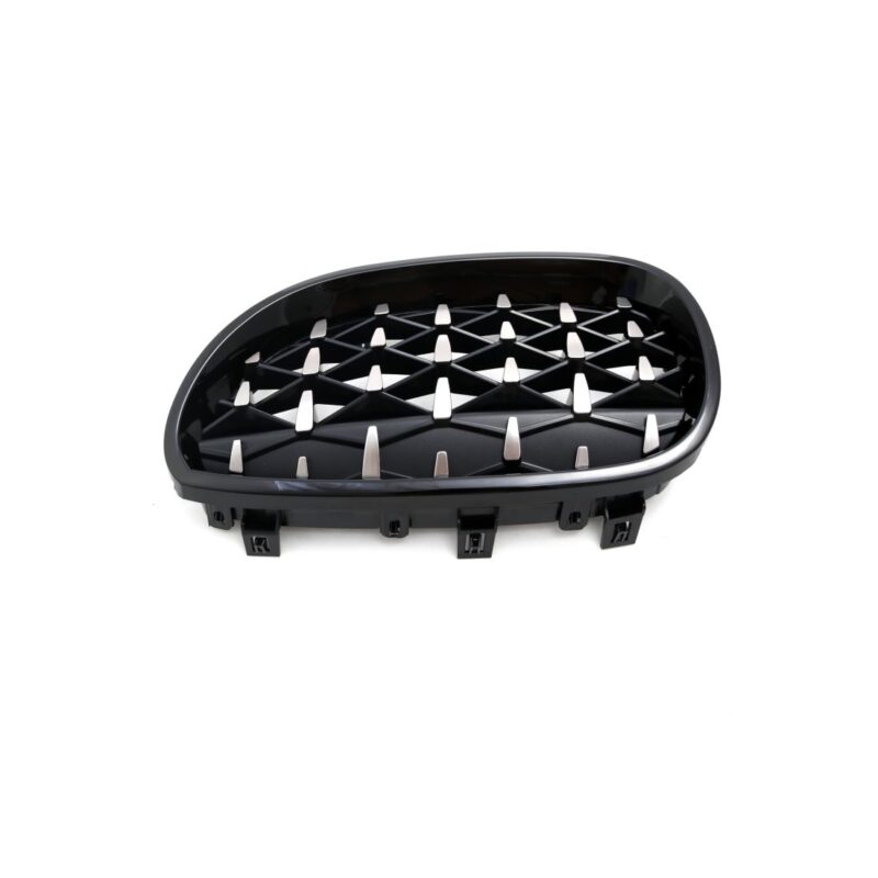 Μάσκα για BMW E60 (2003-2010) - μαύρη / χρωμιού Diamond design - 2τμχ. € 130,9