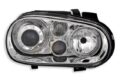 Φανάρια εμπρός angel eyes για Vw Golf IV R32 - chrome , χωρίς λάμπες (Η7) - σετ 2τμχ. € 351,5