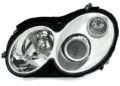 Φανάρια εμπρός angel eyes για Mercedes CLK W209 / C209 (2003-2009) , χωρίς λάμπες (Η7) - σετ 2τμχ. € 822,9