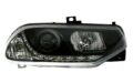 Φανάρια εμπρός led για Alfa Romeo 156 (1997-2003) - μαύρα , με λάμπες (Η1) - σετ 2τμχ. € 397,1