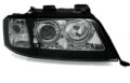 Φανάρια εμπρός angel eyes για Audi A6 (1997-2001) / Allroad 1999-2005 - μαύρα , χωρίς λάμπες (Η7) - σετ 2τμχ. € 235,1