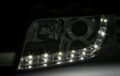 Φανάρια εμπρός με φώτα ημέρας led για Audi A6 (2001-2003) - chrome , με λάμπες (Η1) - σετ 2τμχ. € 373,1