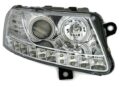 Φανάρια εμπρός angel eyes για Audi A6 led (2004-2008) - chrome , με λάμπες (Η1) - σετ 2τμχ. € 493,7