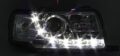 Φανάρια εμπρός led για Audi 80 (1991-1994) - chrome , με λάμπες (Η1) - σετ 2τμχ. € 265,1