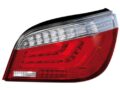 Πίσω φανάρια led lightbar design για BMW E60 (2003-2007) - άσπρο φλας - σετ 2τμχ. € 421,1